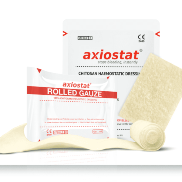PANSEMENT HEMOSTATIQUE Axiostat (medium-large-military-Rolled Gauze)