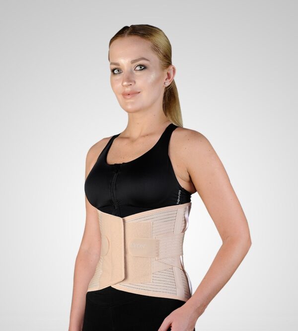 Corset lombo-sacré avec sangle (longueur 32 cm)