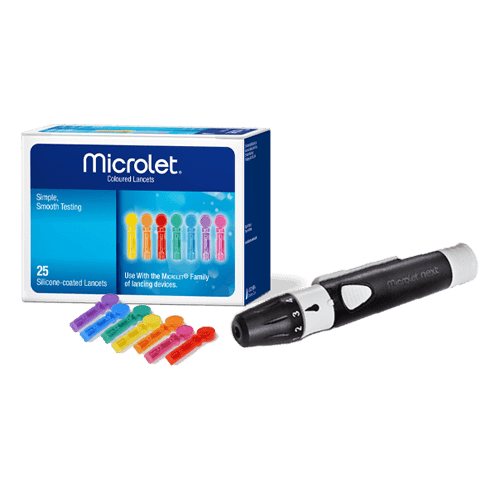 Microlet lancettes