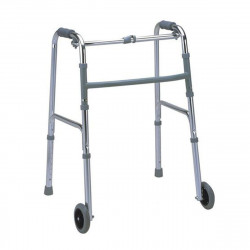 Déambulateur avec 2 roues pliable et réglable
