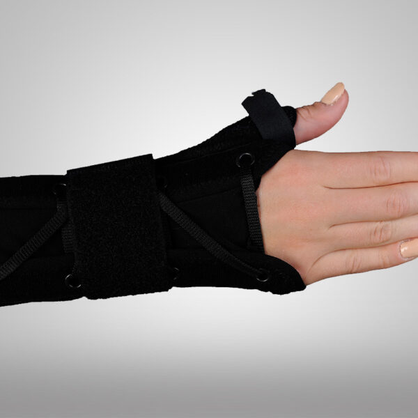 Attelle poignet ajustable avec support pour le pouce