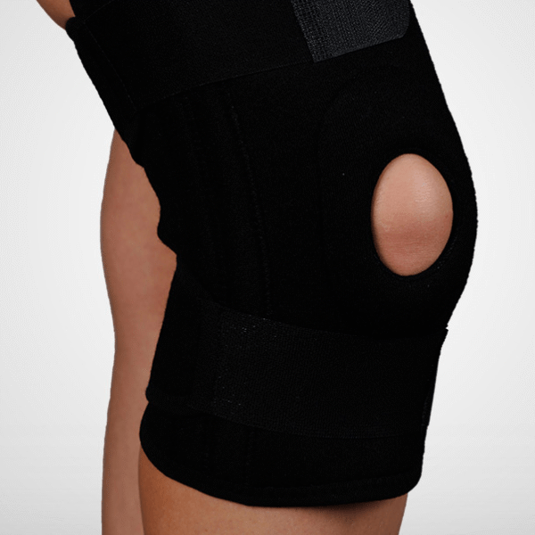 Support pour Genou avec Patella et Charnières